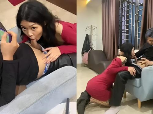 Bé Tôm và bạn trai....